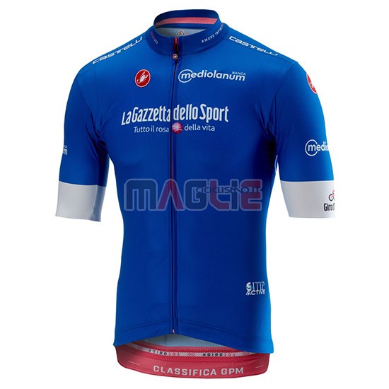 Maglia Giro d'Italia Manica Corta 2018 Blu